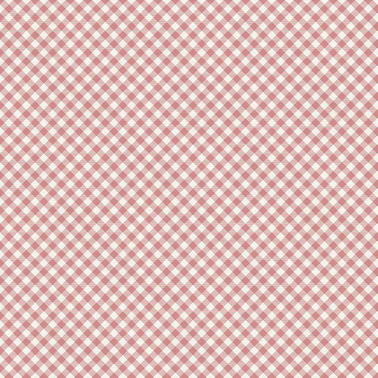 9121 Paintbrush Studio Fabrics Buffalo Check Gingham Blush 12021975