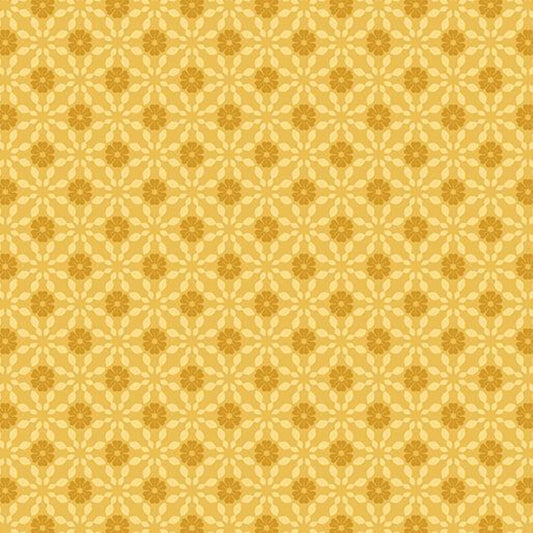 9130 Benartex Designer Fabrics French Romance Odette Dark Gold 13329-34