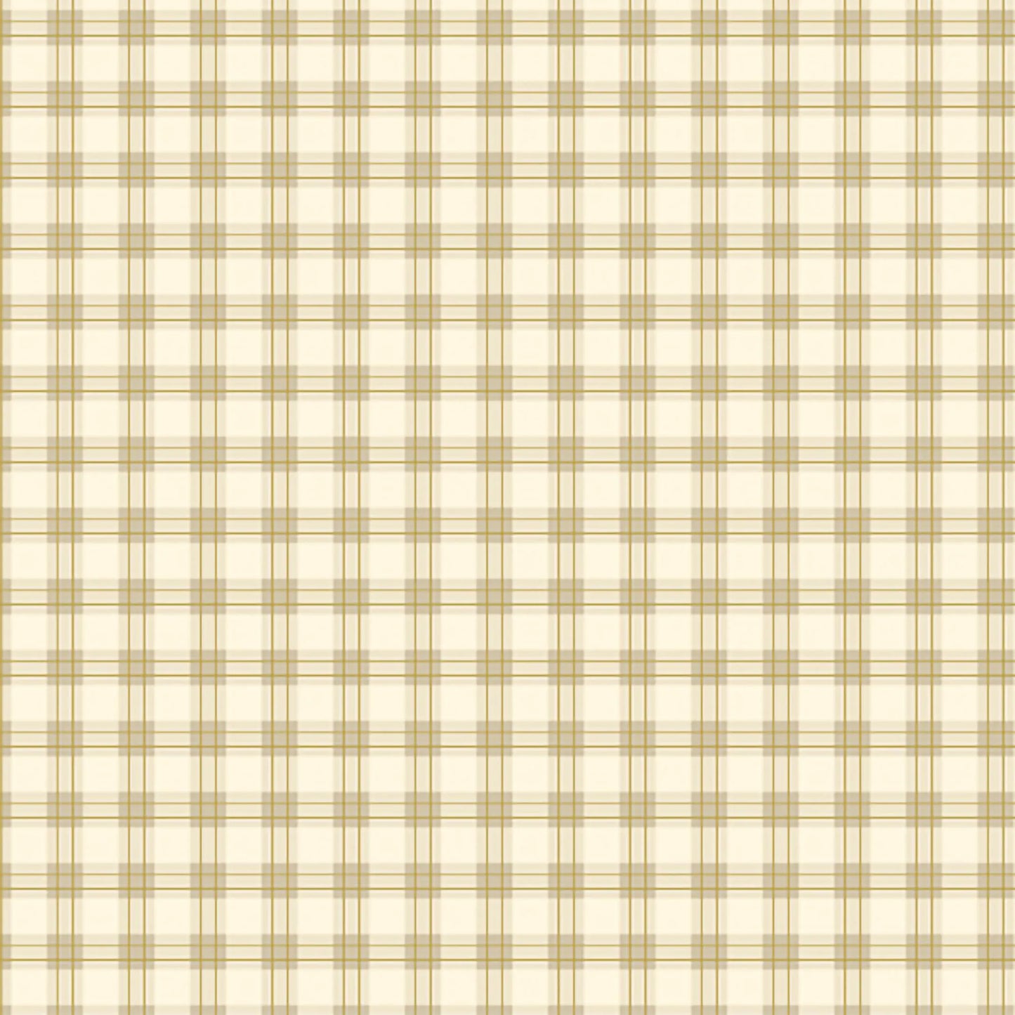 9140 Benartex Designer Fabrics A Festive Medley Merry Plaid Natural 13184M-70