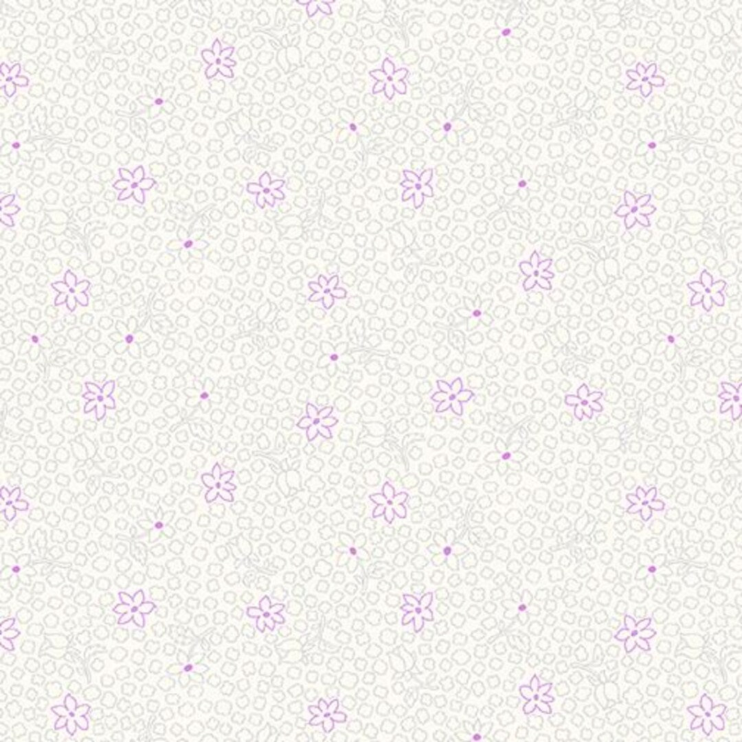 9456 Benartex Designer Fabrics Rose Whispers Rose Bud Lavender 10369-06