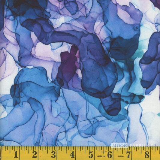 9501 Mook Fabrics Smoke Purple Blue 135420