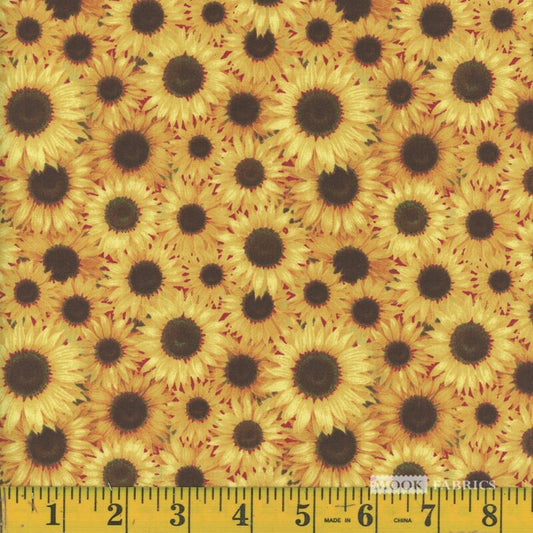 9517 Mook Fabrics Modern Farmhouse Sunflowers 139778