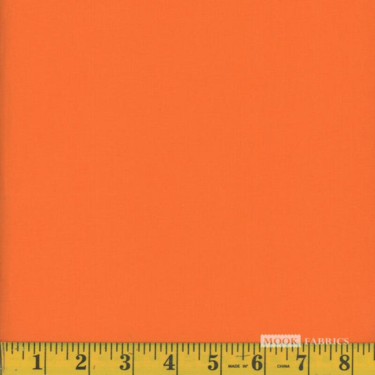 9533 Mook Fabrics Solid Vibrant Orange 134522