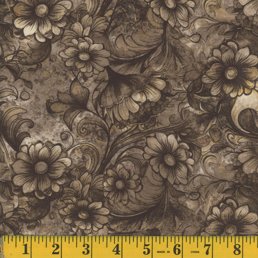 9552 Mook Fabrics 108" Wide Back Empress's Secret Taupe 140700
