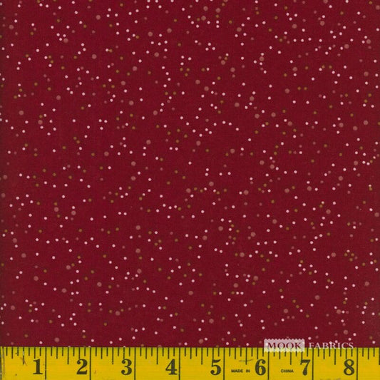 9557 Mook Fabrics 108" Wide Back Dotted Tawny Port 134736