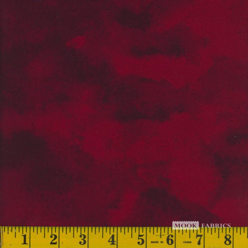 9574 Mook Fabrics 108" Wideback Shaded Delight Burgundy 135205