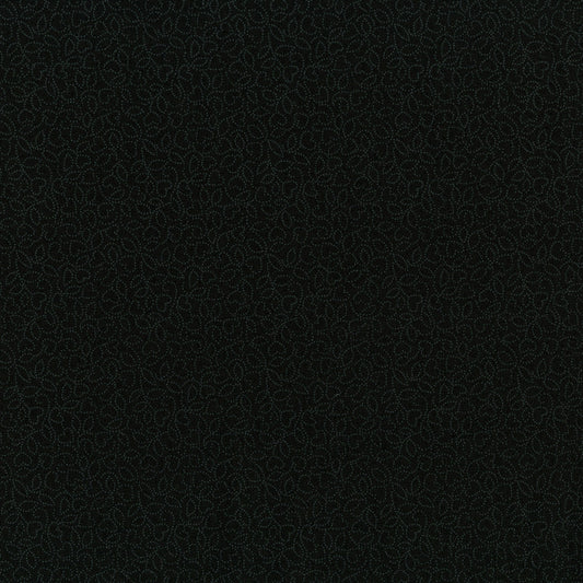 RJR Fabrics Bare Essentials Deluxe Dotted Hearts Black Tie 3316-003