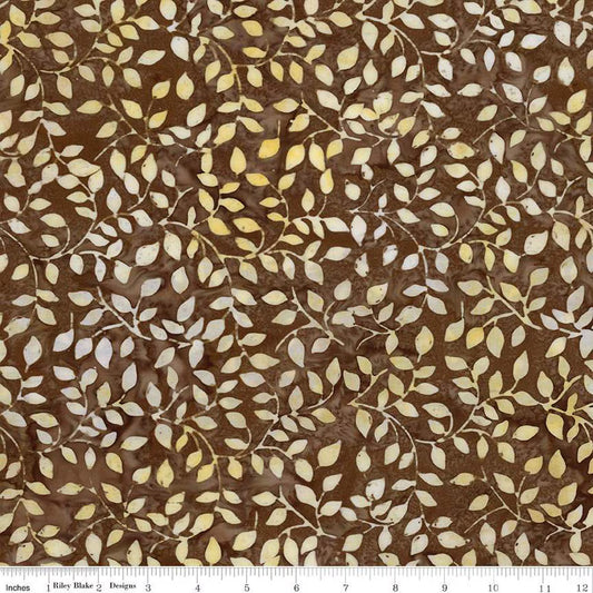 1791 Riley Blake Batik Decorator Style Ginger Syrup BT23444-147