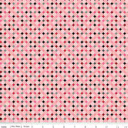2144 Riley Blake Designs BarbieTM Vintage Sparkle Dots Pink C16894-PINK