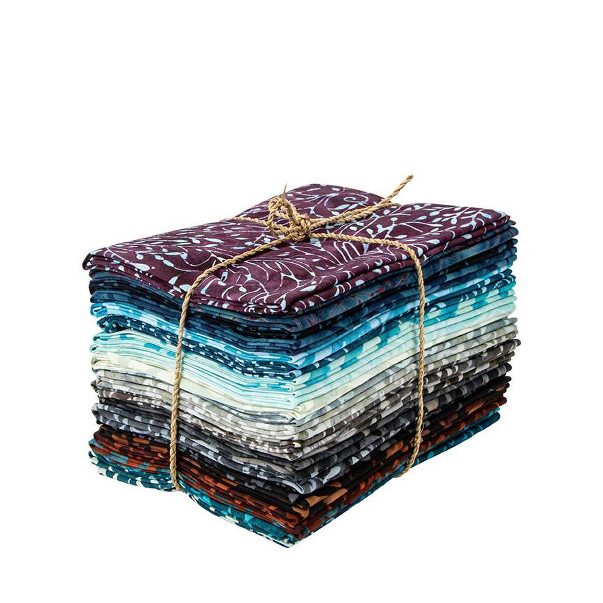 X1012 Riley Blake Batiks Divine Vines Fat Quarter Bundle 21 pieces