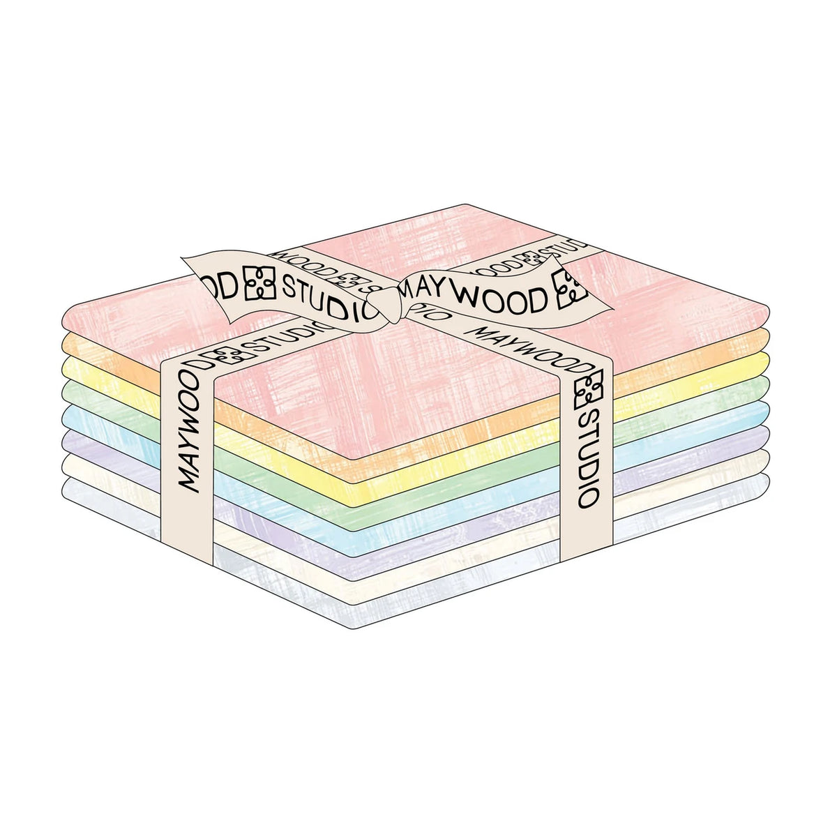 X2050 Maywood Studio Colorfield Fat Quarter Bundle 8 pieces