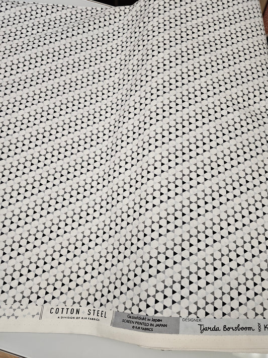 Cotton + Steel From The Desk Of Hexagons Full Moon TB104-GA5