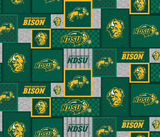 7128 NCAA-NDSU North Dakota State University College Patce Fleece W58