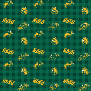 1192 NCAA-NDSU North Dakota State University Buffalo Plaid