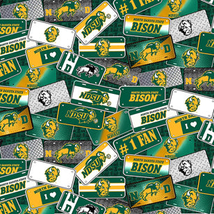 1193 NCAA-NDSU North Dakota State University License Plate