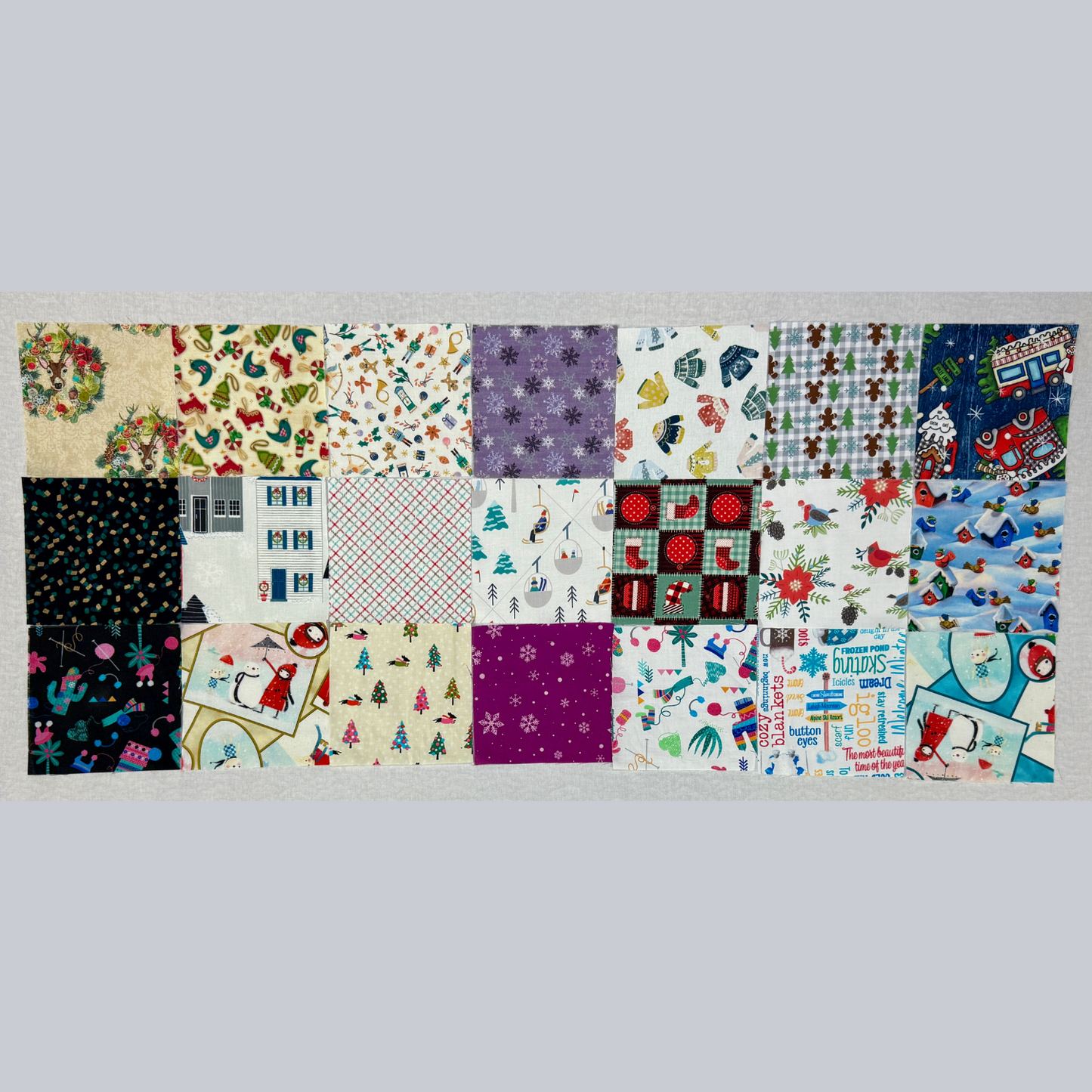 Nostalgic Holiday  2 1/2" Strips Exclusive 42 Piece Pre-Cut