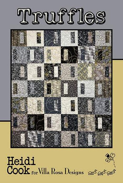 X2000 Truffles 52"x60" Quilt Pattern by Villa Rosa Designs