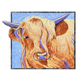 P2085 Highland Cow Pattern by Toni Whitney