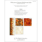 P2089 Pattern Reflections of Autumn Kaleidoscope Quilt by In The Beginning
