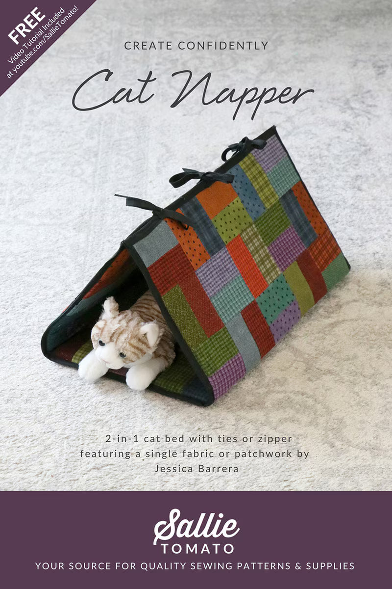 P2090 Sallie Tomato Cat Napper Pattern P210-CATNAPPER