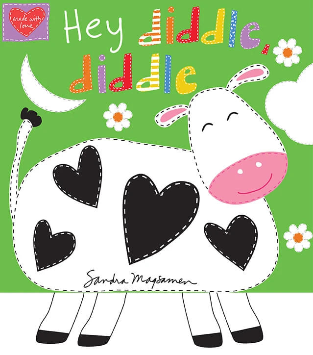 PANL-459 Studio E Fabrics Soft Book Panel  Huggable and Loveable Hey Diddle Diddle 5057P-1 Multi