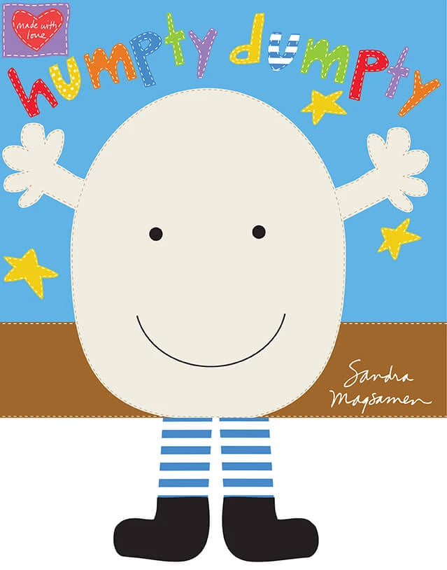 PANL-458 Studio E Fabrics Soft Book Panel Huggable and Loveable Humpty Dumpty 5056P-1