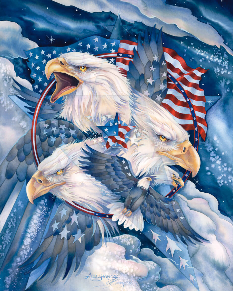 PANL-467 Benartex Designer Fabrics Eagle Panel 36"