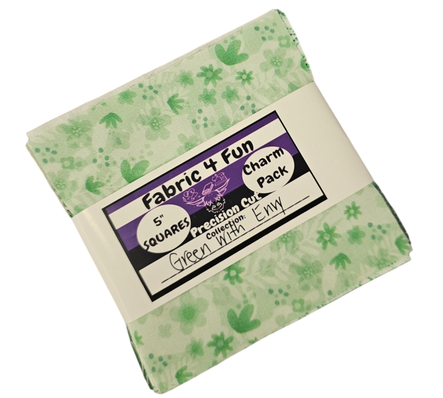 Green With Envy 5" Charm Pack Squares Exclusive 42 Piece Pre-Cut
