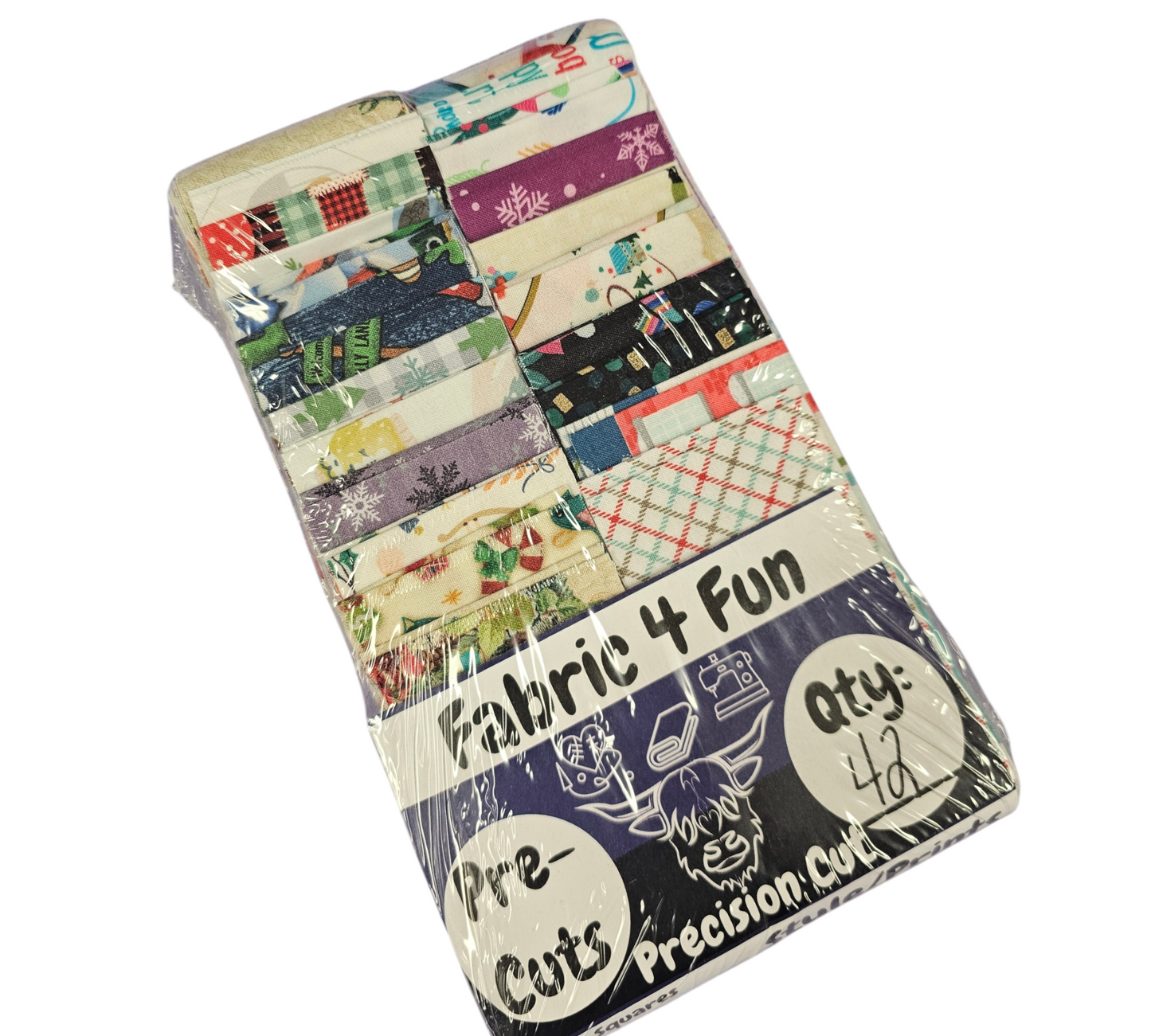 Nostalgic Holiday  2 1/2" Strips Exclusive 42 Piece Pre-Cut