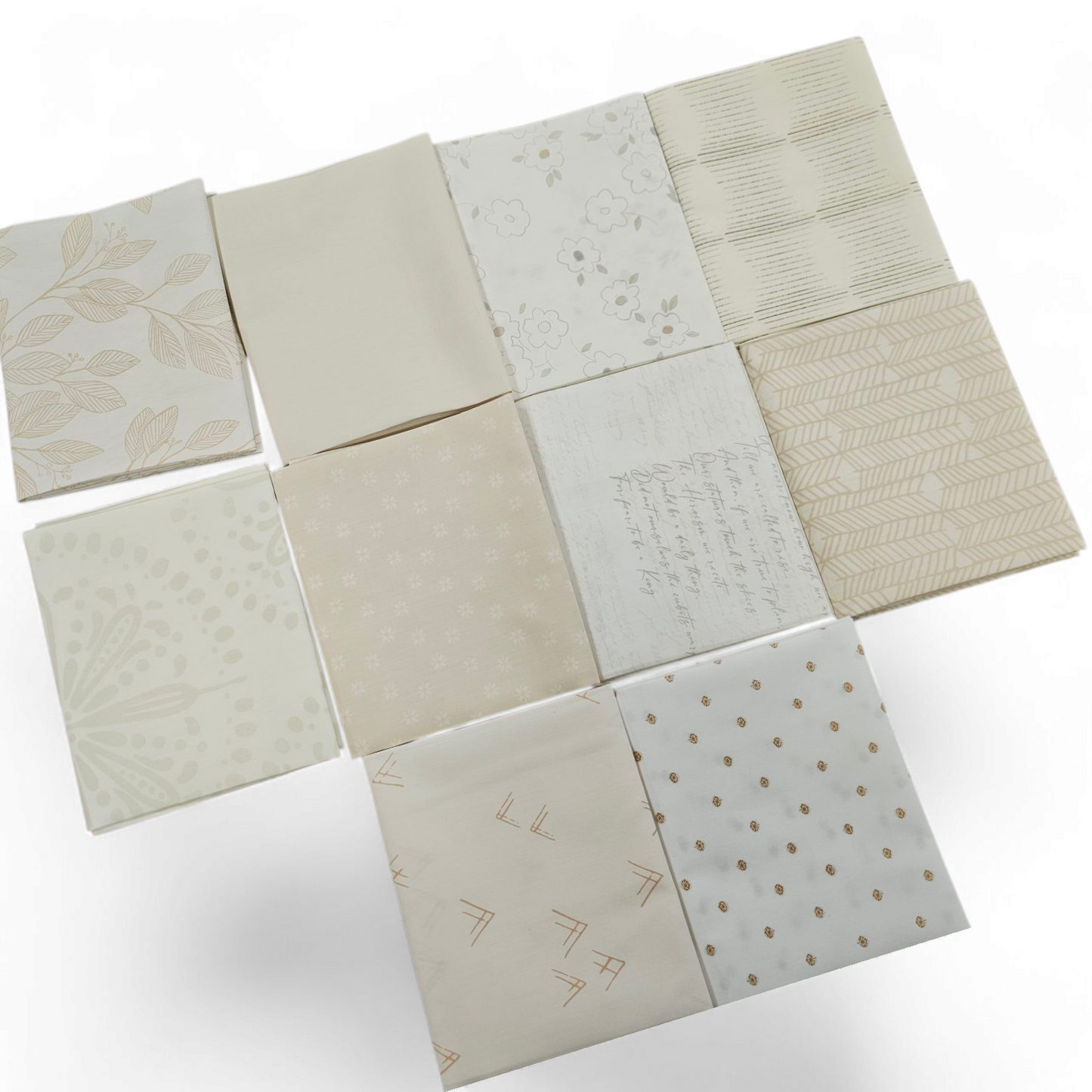 Art Gallery Fat Quarter Bundle Color Master Winter Wheat Edition No.12 (10 pieces)
