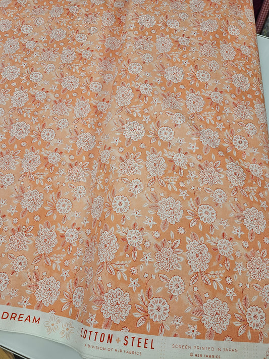 Cotton + Steel Earth Magic Flower Dream Pink Paradise