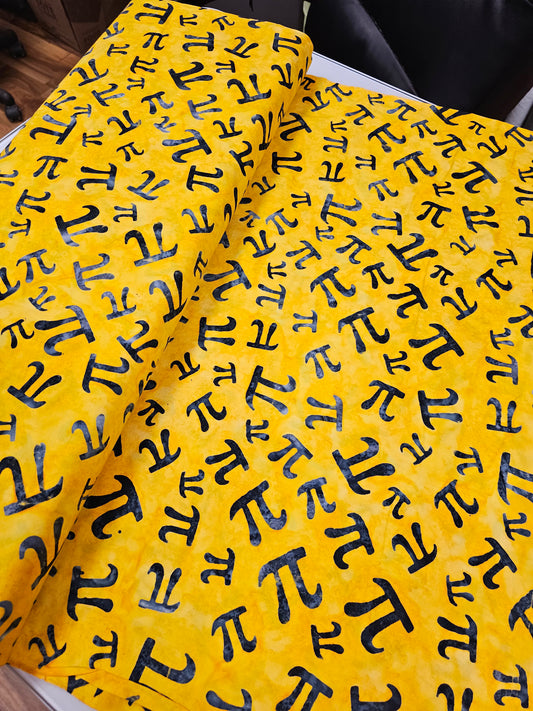 Anthology Batik Easy As PI Yellow 819Q-2