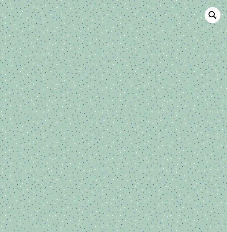 Poppie Cotton Country Confetti Sea Glass Mint CC20185