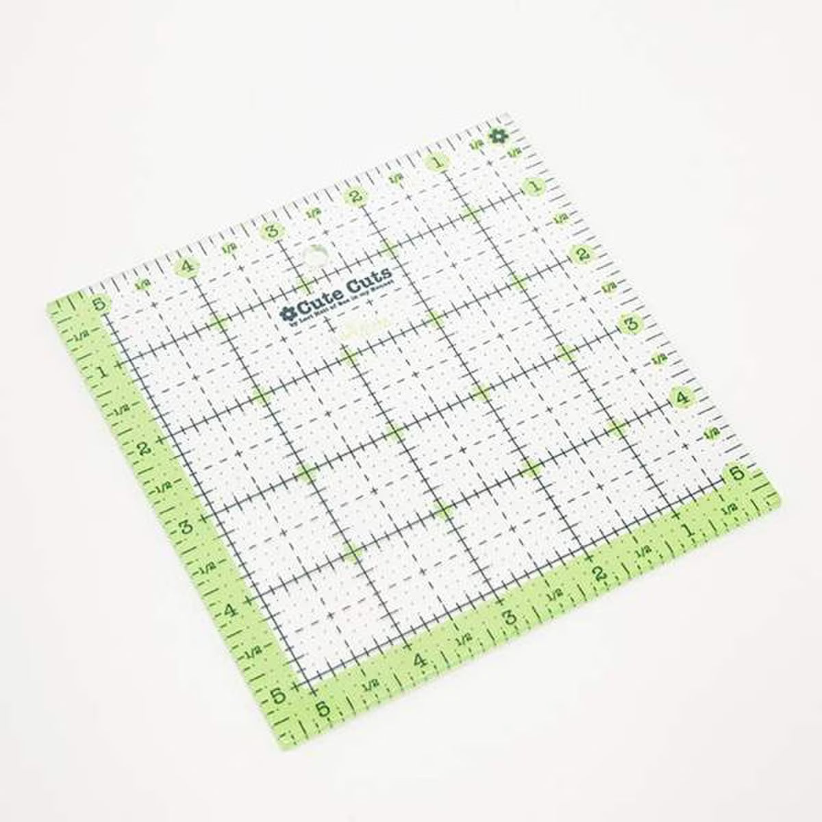X6005 Lori Holt Cute Cuts Acrylic 5.5"x 5.5" Ruler