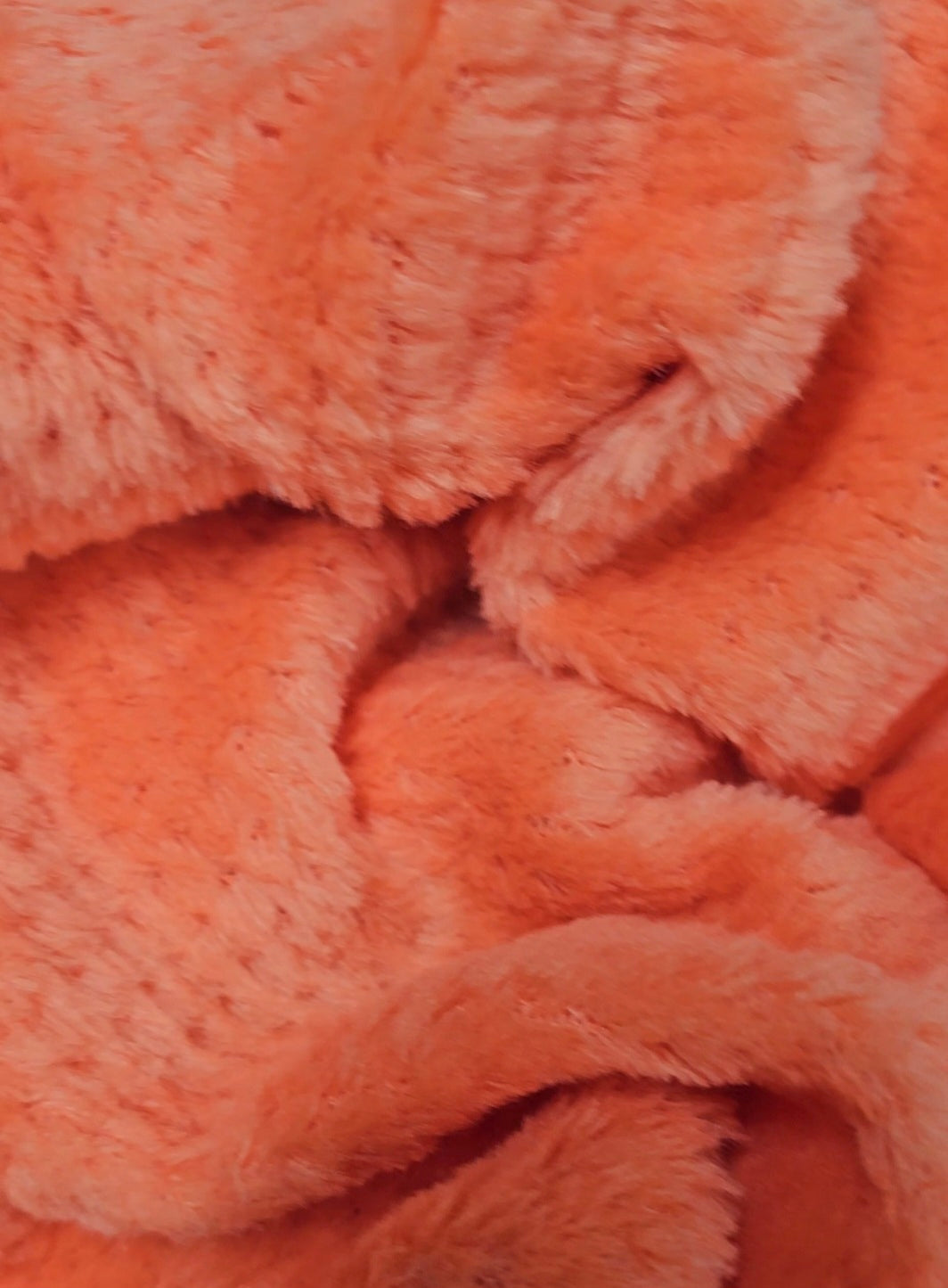 5012 POLARTEC HIGH LOFT FLEECE GRID STYLE 100% POLYESTER in Melon