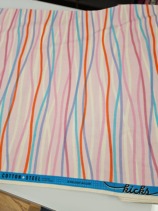 Cotton + Steel Shoelaces in Pink