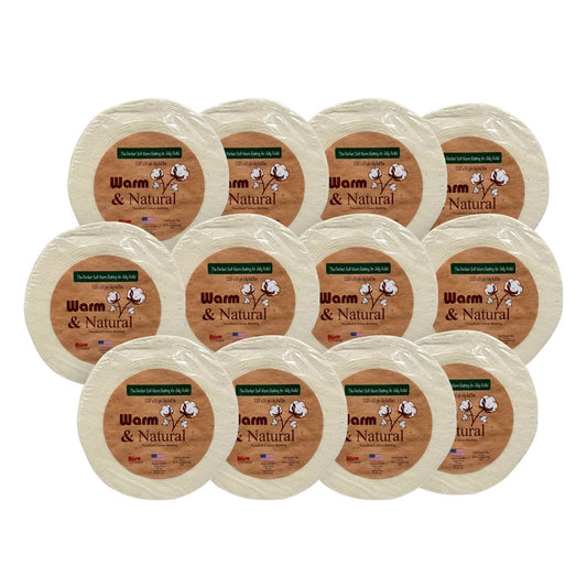 B1022 Warm & Natural Batting Cotton 2-1/4" x 50 yds Roll WAC2313C