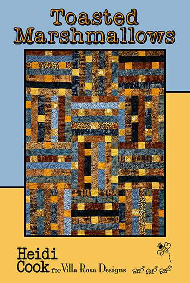 X2011 Toasted Marshmallows 42"x56" Quilt Pattern by Villa Rosa Designs