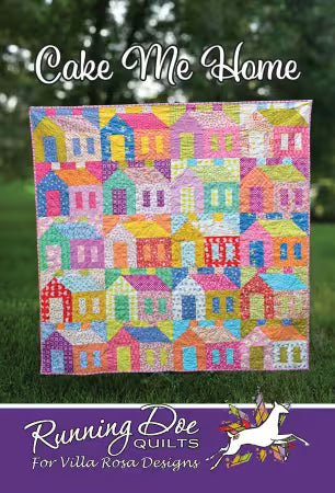 P2091 Cake Me Home Quilt Pattern 58" x 58" VRDRD076