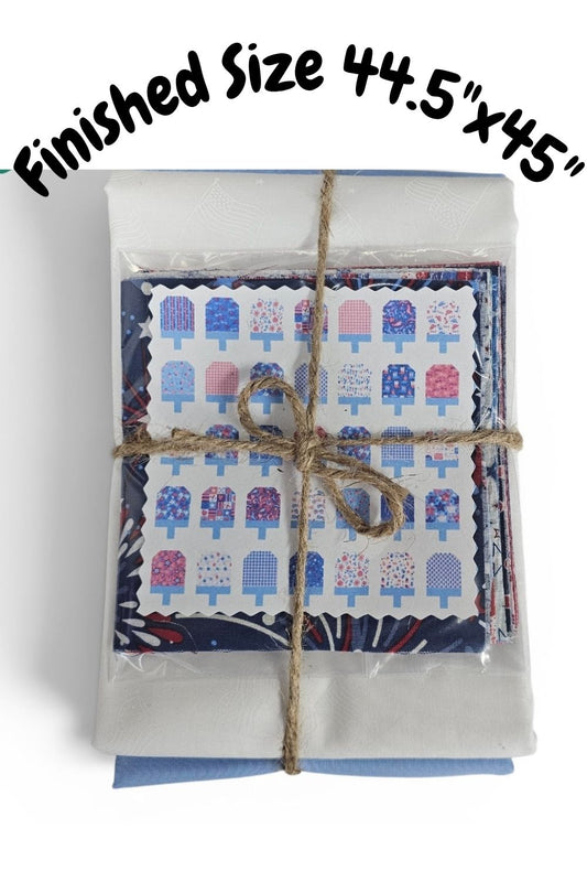 K6999S Summertime Fun Quilt Kit 44.5" x 45" Finished Size
