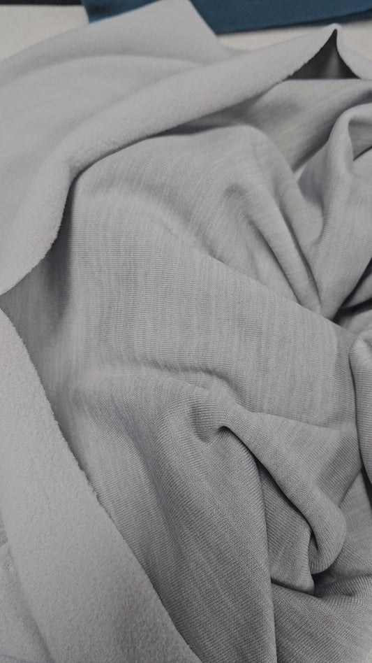 5002 POLARTEC POWER STRETCH FLEECE in LIGHT GRAY
