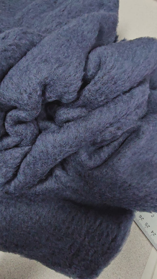 5013 POLARTEC HIGH LOFT WOOL FLEECE in CADET BLUE