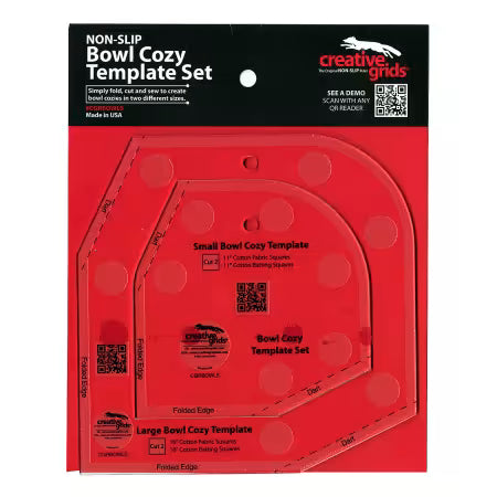 T1014 Creative Grids Bowl Cozy Template Set CGRBOWLS