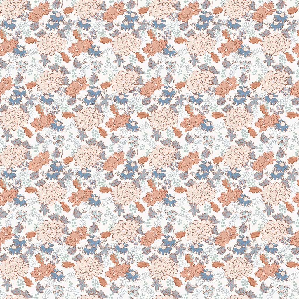 Clothworks Firefly Mini Floral Light Cream Y3605-2