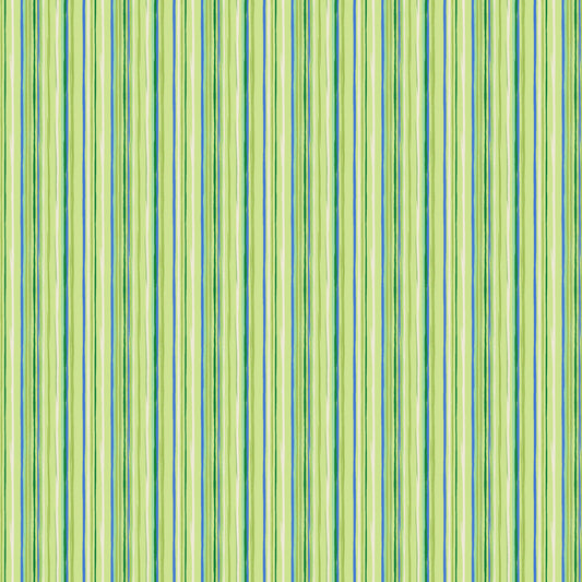 Clothworks Margot Stripe Olive Y3666-24